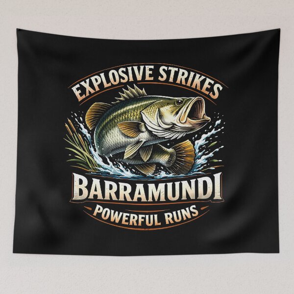 Item preview, Barramundi designed and sold by Funny Vintage Stickers And T-Shirts.