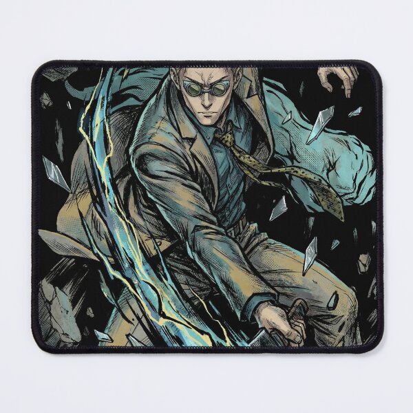 Item preview, Blonde Suited Salaryman Sorcerer 7:3 Ratio Precision Fighter Inspired by Dark Anime Manga Fan Art Aesthetic designed and sold by Senpaiwaves.