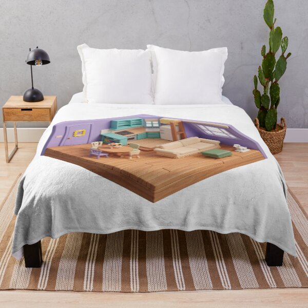 Item preview, Friends 3D Isometric Apartment designed and sold by Screen Lore.