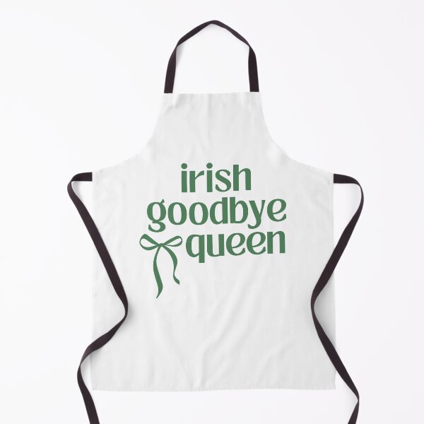 Item preview, Irish Goodbye Queen Green Ribbon Humor St Patricks Day designed and sold by pansak.
