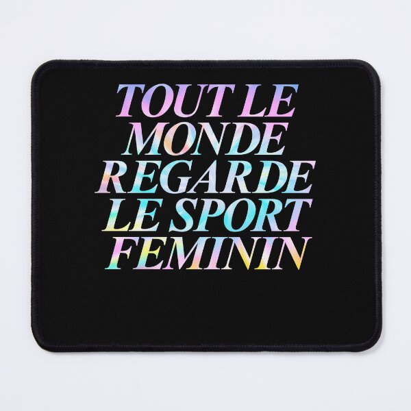Item preview, Tie Dye Tout Le Monde Regarde Le Sport Feminin Women designed and sold by pansak.