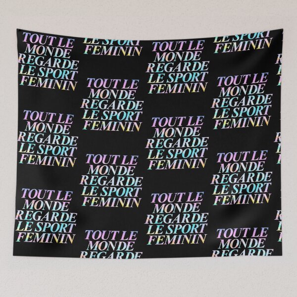 Item preview, Tie Dye Tout Le Monde Regarde Le Sport Feminin Women designed and sold by pansak.