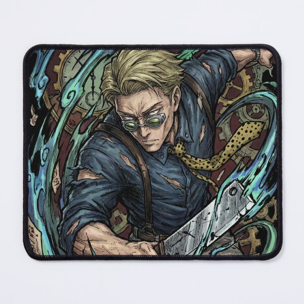 Item preview, Blonde Suited Salaryman Sorcerer 7:3 Ratio Precision Fighter Inspired by Dark Anime Manga Fan Art Aesthetic designed and sold by Senpaiwaves.