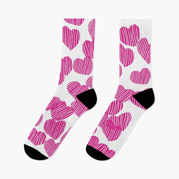 Item preview, Pink Floating Hearts Valentines Day designed and sold by ellenhenry.