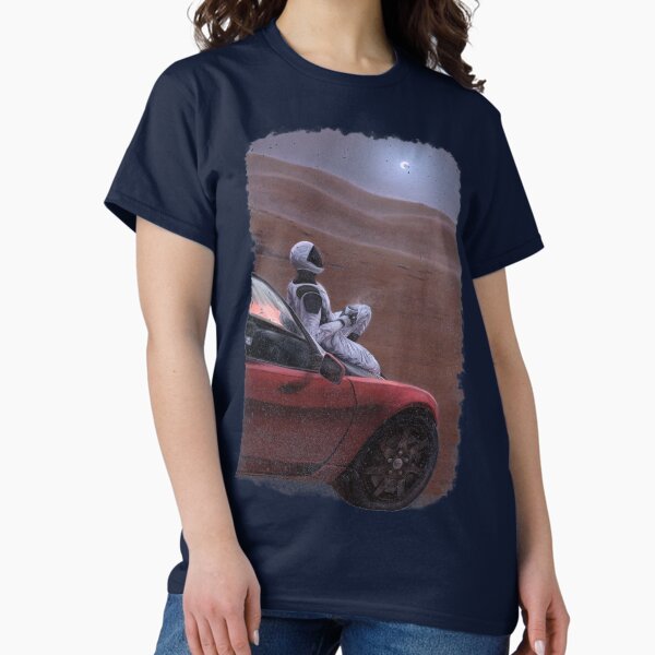 Item preview, Red Car on the Red Planet designed and sold by DeLuceArt.