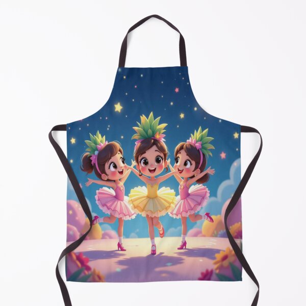 Item preview, DolledUp Pineapple Ballerinas under starlight – dreamy moves, pastel hills & magical vibes full of joy designed and sold by FotoworldEdel.
