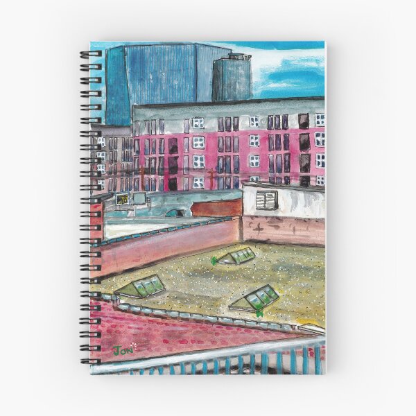 Item preview, Downtown Raleigh view from Train station designed and sold by Misfitcane.