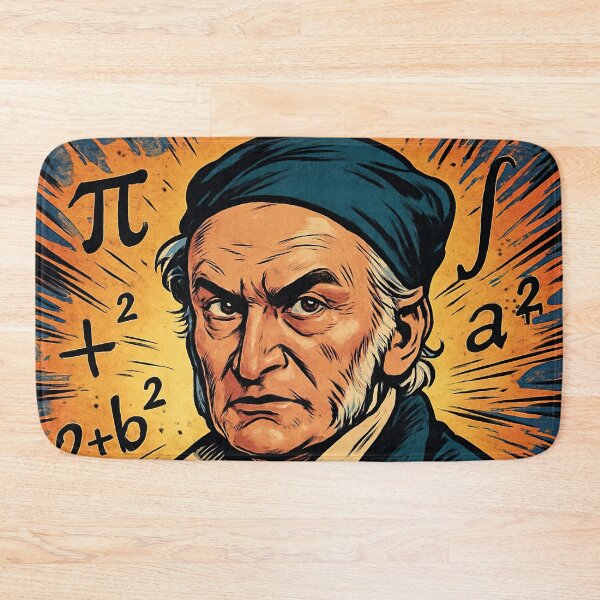 Item preview, Carl Friedrich Gauss | Comics stylCartoone -  designed and sold by ComicsFactory.