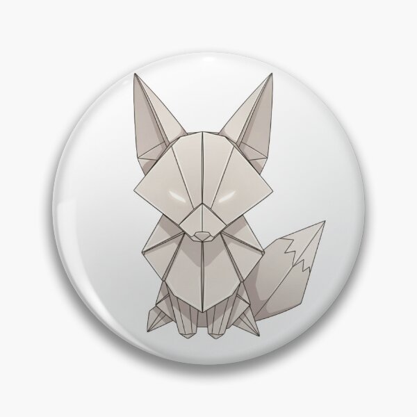 Item preview, Crystal Fox — Origami Spirit designed and sold by KusshiArts.