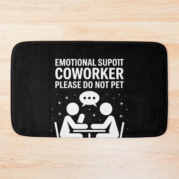 Item preview, Emotional Support Coworker Joke designed and sold by SyncSusscess.