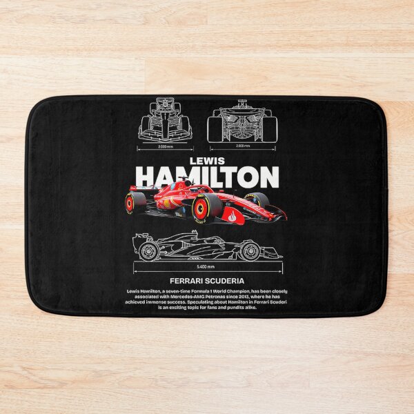 Item preview, Hamilton In Red Ferrari Era Begins designed and sold by NICHOJILG.