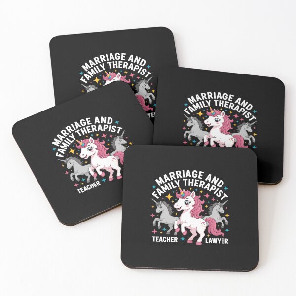 Item preview, Family Therapist Unicorn designed and sold by SyncSusscess.