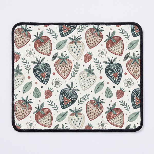 Item preview, Nordic Folk Strawberry Symbols | Scandinavian Summer designed and sold by Shuga-Design.