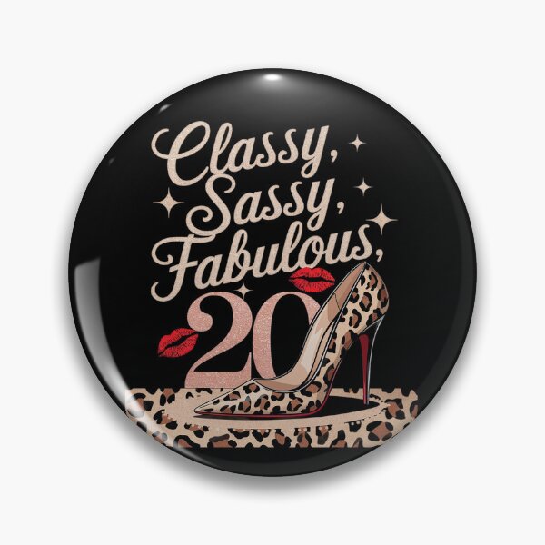 Item preview, Womens Classy Sassy 20 Fabulous High Heel 20th Birthday  designed and sold by joyouartArt.
