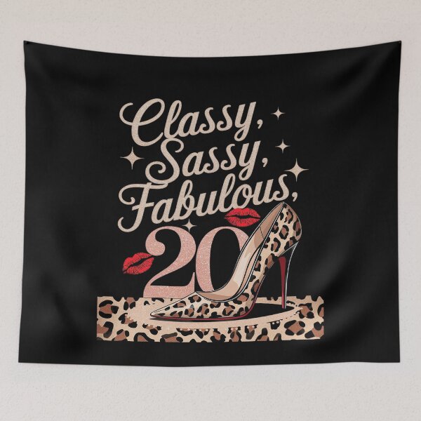 Item preview, Womens Classy Sassy 20 Fabulous High Heel 20th Birthday  designed and sold by joyouartArt.