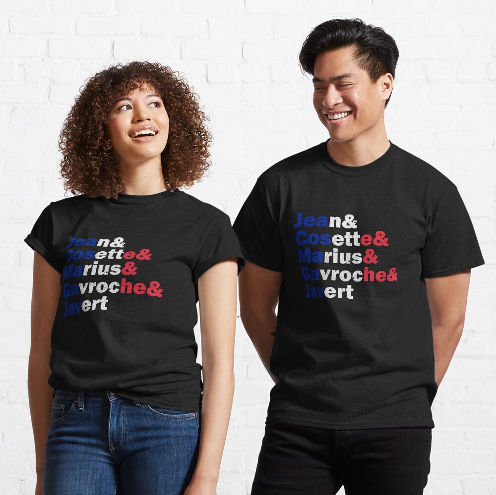 Les Misérables - Characters Classic T-Shirt