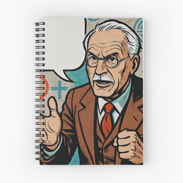 Item preview, Carl Jung  | Comics stylCartoone -  designed and sold by ComicsFactory.