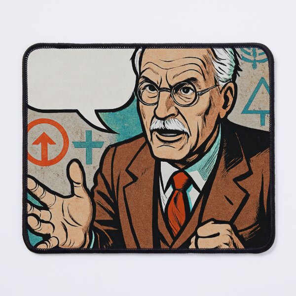 Item preview, Carl Jung  | Comics stylCartoone -  designed and sold by ComicsFactory.