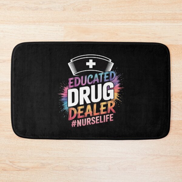 Item preview, Educated Drug Dealer Nurse Life Funny Nurse Heart designed and sold by Libbysharts.