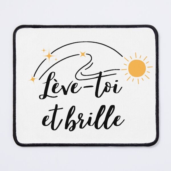 Item preview, Rise and shine – Positive quote designed and sold by Malo-et-Loise.