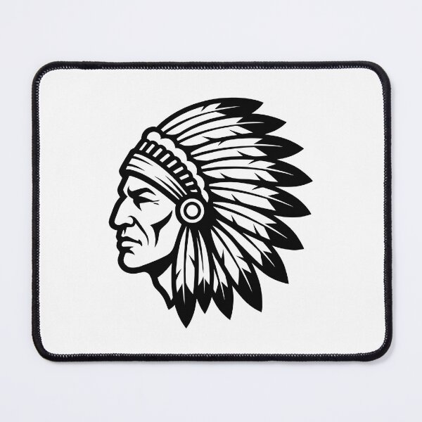 Item preview, Tribal Elder Headdress Logo designed and sold by Digital Art Works  Hub.