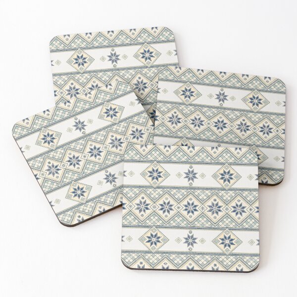 Item preview, Nordic Mini Picnic Check | Cozy Scandinavian Textile Folk designed and sold by Shuga-Design.