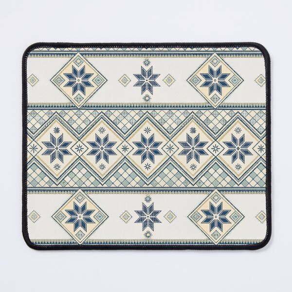 Item preview, Nordic Mini Picnic Check | Cozy Scandinavian Textile Folk designed and sold by Shuga-Design.