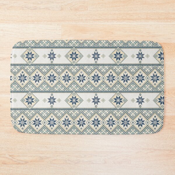Item preview, Nordic Mini Picnic Check | Cozy Scandinavian Textile Folk designed and sold by Shuga-Design.