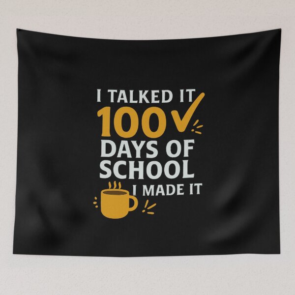 Item preview, 100 days funny duck typography vector art designed and sold by  Mudikeys.