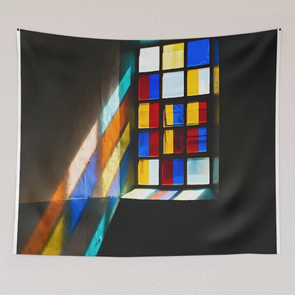 Item preview, Modern Colorful Stained Glass Texture (image size 7840x11680) designed and sold by Digital-Davinci.