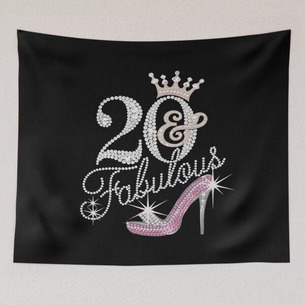 Item preview, Womens Mom Womens 20 Years Old And Fabulous 20th Birthday  designed and sold by joyouartArt.