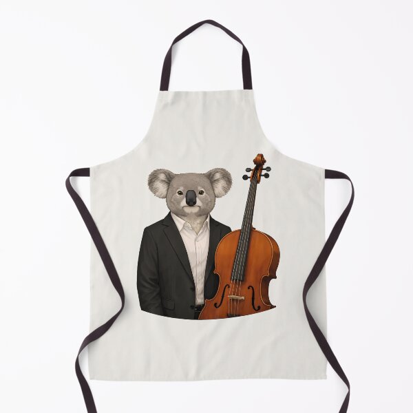 Item preview, Koala with Cello Illustration designed and sold by Ombrya.