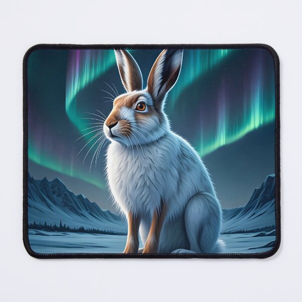 Item preview, Arctic Hare – Silent Beauty of the Frozen North designed and sold by PawPrintedArt.