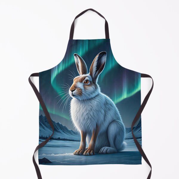 Item preview, Arctic Hare – Silent Beauty of the Frozen North designed and sold by PawPrintedArt.