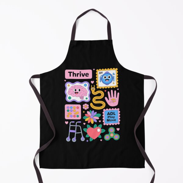 Item preview, Floral Occupational Therapy Therapist designed and sold by SyncSusscess.