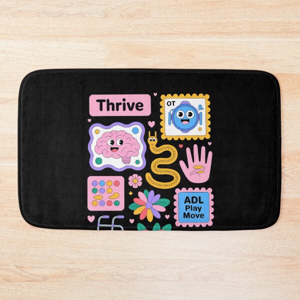 Item preview, Floral Occupational Therapy Therapist  designed and sold by SyncSusscess.