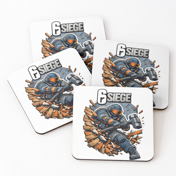 Item preview, Six Siege Sledge Operator Tactical Breaching Hammer Fan Art - Scottish SAS Attacker Soft Breach Combat Illustration. designed and sold by Vivaan Studio.