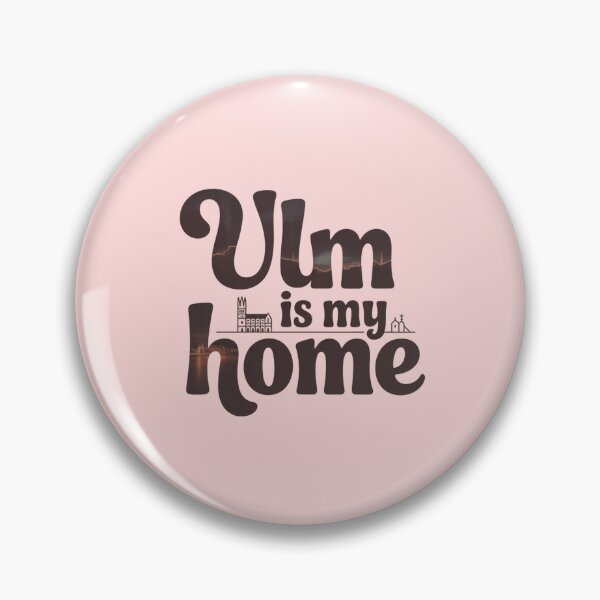 Item preview, Ulm Is My Home – Minimal Vintage Typography Design designed and sold by Basma Store.