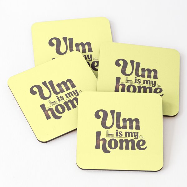 Item preview, Ulm Is My Home – Minimal Vintage Typography Design designed and sold by Basma Store.