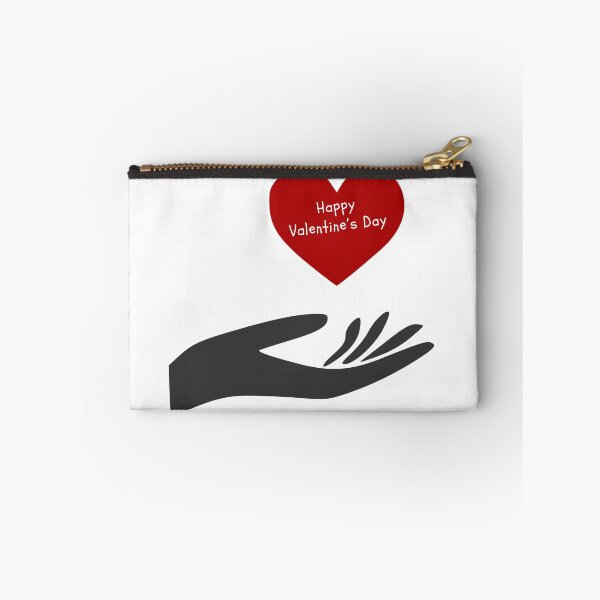 Item preview, Happy Valentine’s day Heart Above The Hand. designed and sold by Dinasshop.