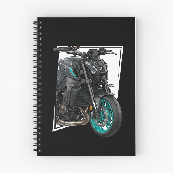 Item preview, Yamaha MT-09 Aggressive Close-Up Naked Bike Illustration designed and sold by enzoade.
