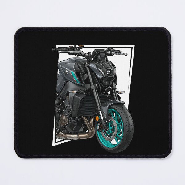 Item preview, Yamaha MT-09 Aggressive Close-Up Naked Bike Illustration designed and sold by enzoade.