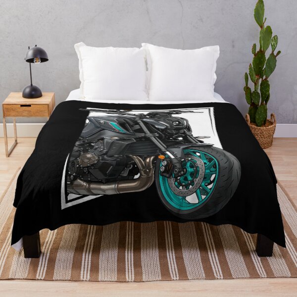 Item preview, Yamaha MT-09 Aggressive Close-Up Naked Bike Illustration designed and sold by enzoade.