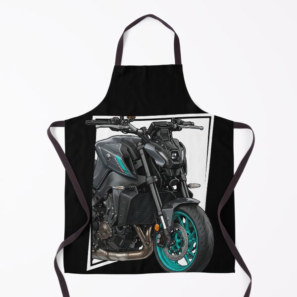 Item preview, Yamaha MT-09 Aggressive Close-Up Naked Bike Illustration designed and sold by enzoade.