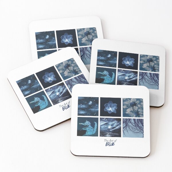 Item preview, The Art of Blue Version 2 – Vintage Blue Collage Aesthetic designed and sold by Akalternativ.