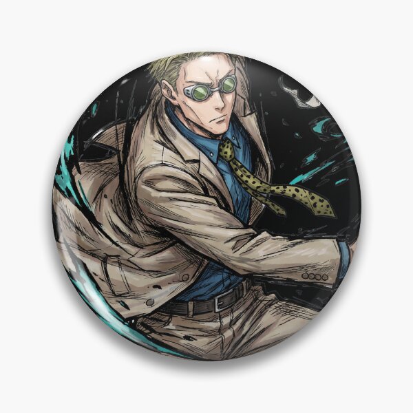 Item preview, Blonde Suited Salaryman Sorcerer 7:3 Ratio Precision Fighter Inspired by Dark Anime Manga Fan Art Aesthetic designed and sold by Senpaiwaves.