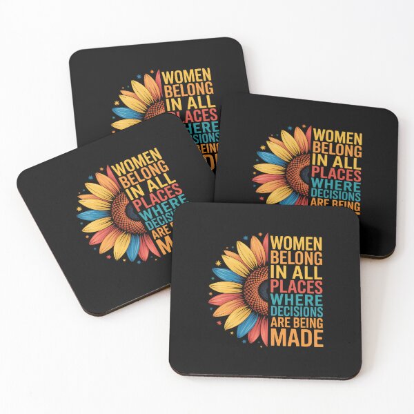 Item preview, Feminist Support Flower Cute designed and sold by SyncSusscess.