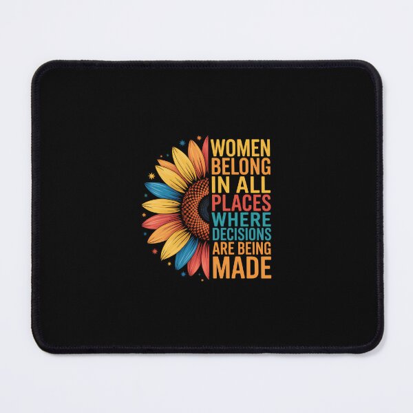 Item preview, Feminist Support Flower Cute designed and sold by SyncSusscess.