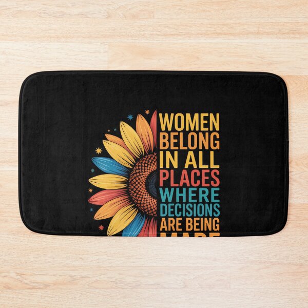 Item preview, Feminist Support Flower Cute designed and sold by SyncSusscess.