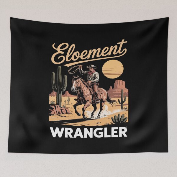 Item preview, Elopement Wrangler Funny Registered Behavior Therapist designed and sold by Libbysharts.
